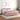 Boxspring met matras en LED fluweel roze 180x200 cm