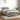 Boxspring met matras en LED fluweel lichtgrijs 90x200 cm