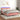 Boxspring met matras en LED fluweel roze 140x190 cm