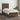 Boxspring met matras en LED stof donkerbruin 90x190 cm