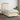 Boxspring met matras en LED stof crèmekleurig 100x200 cm