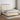 Boxspring met matras en LED stof crèmekleurig 140x200 cm