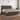 Boxspring met matras en LED stof donkerbruin 200x200 cm
