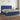 Boxspring met matras en LED stof blauw 200x200 cm