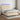 Boxspring met matras en LED stof crèmekleurig 140x200 cm