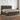 Boxspring met matras en LED stof donkerbruin 200x200 cm