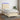 Boxspring met matras en LED stof crèmekleurig 80x200 cm