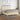 Boxspring met matras en LED stof crèmekleurig 180x200 cm