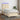 Boxspring met matras en LED stof crèmekleurig 100x200 cm