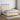 Boxspring met matras en LED stof crèmekleurig 140x190 cm