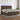 Boxspring met matras en LED stof donkerbruin 200x200 cm