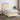 Boxspring met matras en LED stof crèmekleurig 100x200 cm