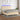 Boxspring met matras en LED stof crèmekleurig 180x200 cm