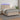 Boxspring met matras en LED kunstleer cappuccinokleur 140x200cm
