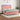 Boxspring met matras en LED fluweel roze 160x200 cm