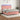 Boxspring met matras en LED fluweel roze 180x200 cm