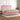 Boxspring met matras en LED fluweel roze 200x200 cm