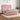 Boxspring met matras en LED fluweel roze 160x200 cm