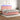 Boxspring met matras en LED fluweel roze 200x200 cm