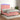 Boxspring met matras en LED fluweel roze 140x190 cm