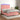 Boxspring met matras en LED fluweel roze 140x200 cm