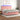 Boxspring met matras en LED fluweel roze 200x200 cm