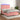 Boxspring met matras en LED fluweel roze 140x200 cm