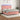 Boxspring met matras en LED fluweel roze 160x200 cm