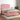 Boxspring met matras en LED fluweel roze 140x200 cm