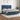 Boxspring met matras en LED fluweel donkerblauw 160x200 cm