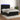 Boxspring met matras en LED fluweel zwart 140x200 cm