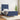 Bedframe zonder matras 80x200 cm stof blauw
