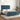 Bedframe zonder matras 140x200 cm fluweel donkerblauw