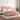 Bedframe met hoofdeinde fluweel roze 180x200 cm