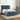 Bedframe zonder matras 140x190 cm fluweel donkerblauw