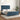 Bedframe zonder matras 140x200 cm fluweel donkerblauw