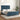 Bedframe zonder matras 140x200 cm fluweel donkerblauw