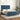 Bedframe zonder matras 140x190 cm fluweel donkerblauw