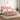 Bedframe met hoofdeinde fluweel roze 160x200 cm