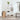 Schoenenkast 60x35x105 cm bewerkt hout hoogglans wit