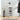 Schoenenkast 30x35x105 cm bewerkt hout hoogglans wit