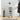 Schoenenkast 30x35x105 cm bewerkt hout hoogglans wit