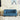 Kinderbank 60x40x30 cm fluweel blauw
