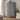 Kledingkast MOLDE 90x55x175 cm massief grenenhout grijs