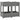 Plantenbak verhoogd 80x40x71 cm polypropeen