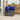 Tuinhoekbank met kussens poly rattan grijs