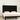 Hoofdbord wandmontage 204x3x110 cm massief grenenhout zwart