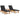 3-delige Loungeset poly rattan en massief acaciahout