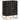Dressoir 55x34x75 cm massief mangohout en ijzer zwart