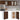 Wandkast Lyon 39,5x31x60 cm bewerkt hout bruin eikenkleur